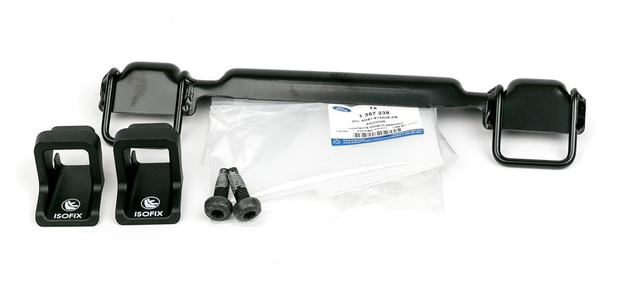 Kit De Montage IsoFix Noir Pour Ford Focus MK2 - Ancrage Siège Enfant - Facile à Installer