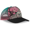 CZAPKA Z DASZKIEM I SIATKĄ FORD MUSTANG MIAMI VIBES BLACK