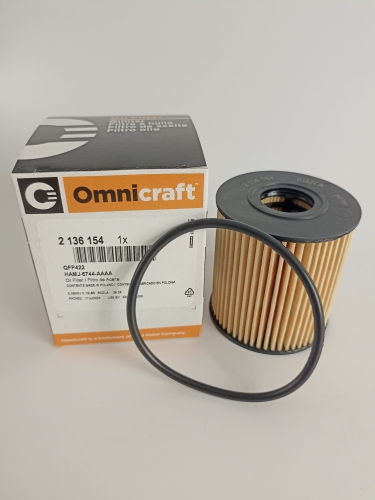 FILTR OLEJU WKŁAD Z USZCZELKĄ OMNICRAFT FIAT CITROEN HAMJ-6744-AAAA 2136154