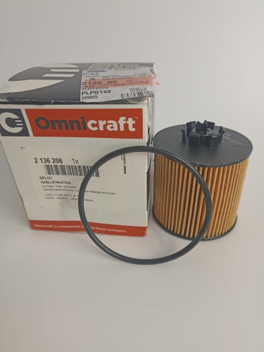 FILTR OLEJU WKŁAD Z USZCZELKĄ OMNICRAFT AUDI SEAT HAMJ-6744-AYAA 2136206