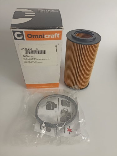 FILTR OLEJU WKŁAD Z USZCZELKĄ OMNICRAFT AUDI SEAT HAMJ-6744-BRAA 2136253