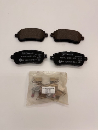 KLOCKI HAMULCOWE PRZEDNIE MOTORCRAFT FIESTA MK7 2008-2017 MEMV5J-2K021-A2A 2614604