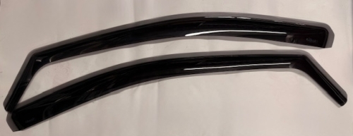 ODCHYLACZE POWIETRZA PRZEDNIE SZYB BOCZNYCH CZARNE AKRYLOWE A66SX-201K56-FAA 2718188