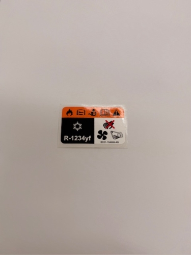 ETYKIETA KLIMATYZACJI TRANSIT BK31-19A688-AB 2015473